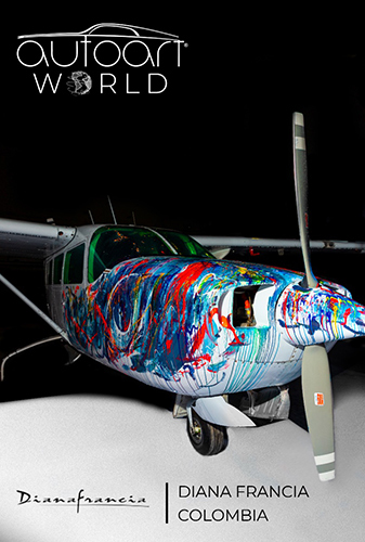 Pintura en vivo por Diana Francia - live painting