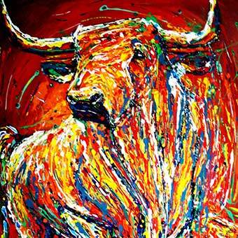 Animal Paintings by Diana Francia 