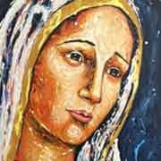 See religious paintings available - By Diana Francia