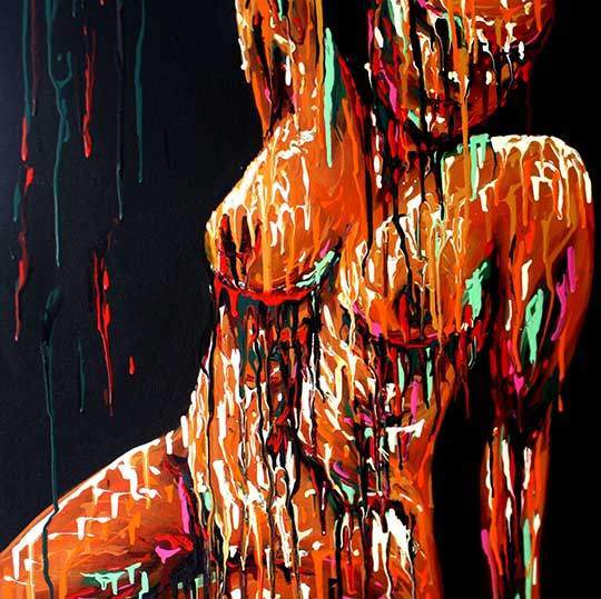 Art Diana Francia - Human Figure Paintings