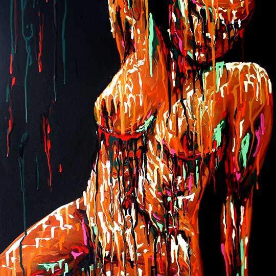 Art Diana Francia - Human Figure Paintings