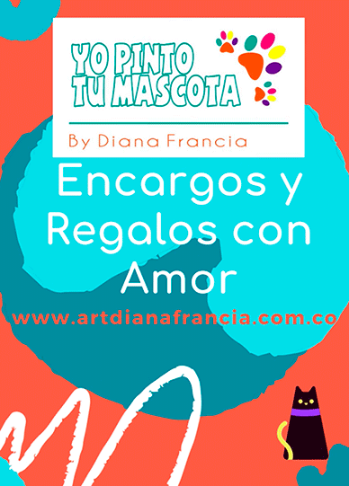 Retratos de mascotas por Diana Francia