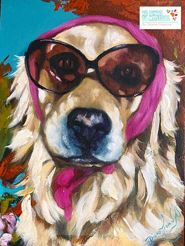 custom pet portraits By Diana Francia 3