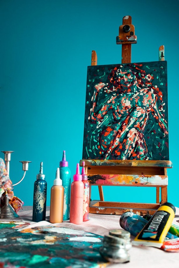 Arte de Diana Francia - Pinturas Modernas y Originales con Color, Expresión y Textura 