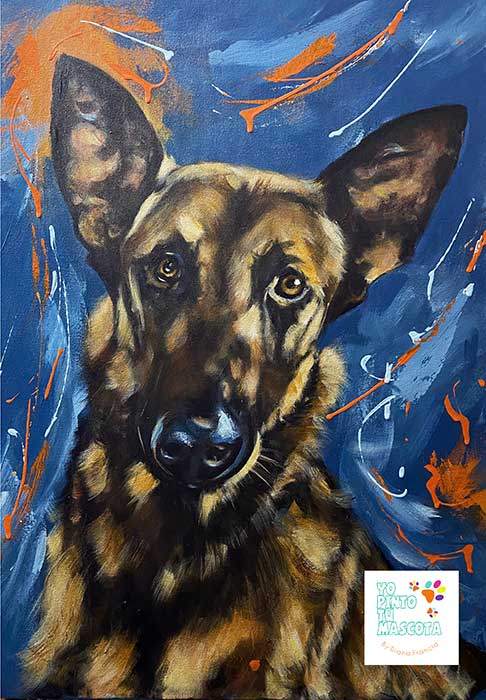 custom pet portraits By Diana Francia 3