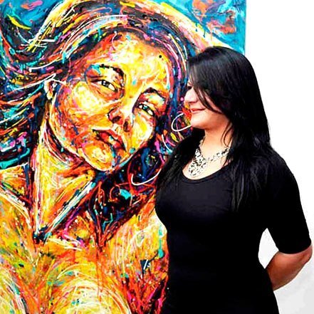 Diana Francia Pintora Colombiana Curriculum