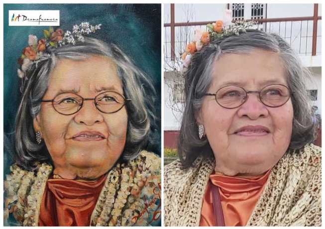 Retratos de personas por Diana Francia