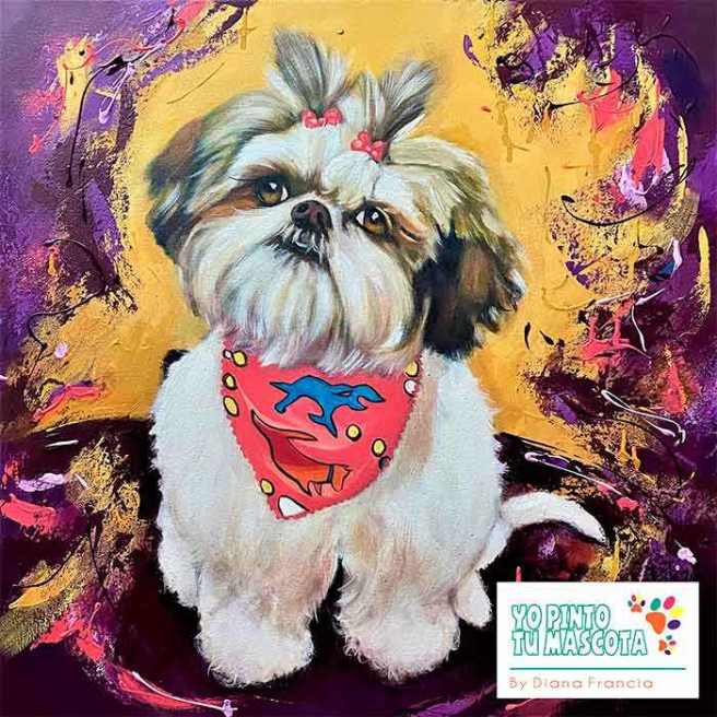 Cuadros de mascotas persnalizdos bogota