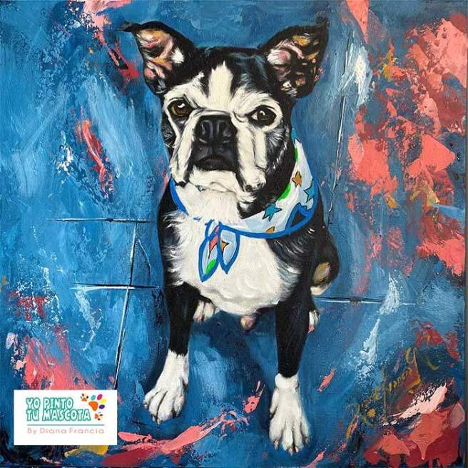 custom pet portraits By Diana Francia 3
