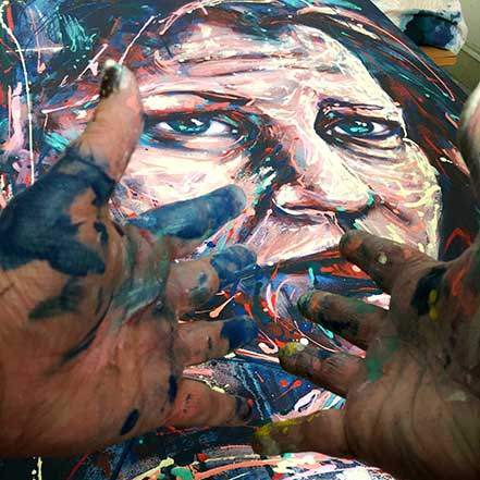 Diana Francia Pintora Colombiana Curriculum Obra