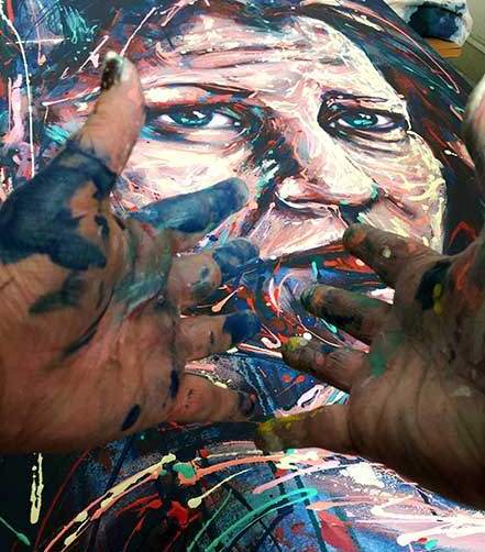 Diana Francia Pintora Colombiana Curriculum Obra